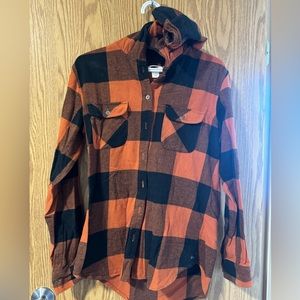 Ripzone button up plaid sweater